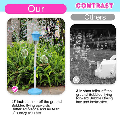 Kids Automatic Bubble Machine with Lights & Music