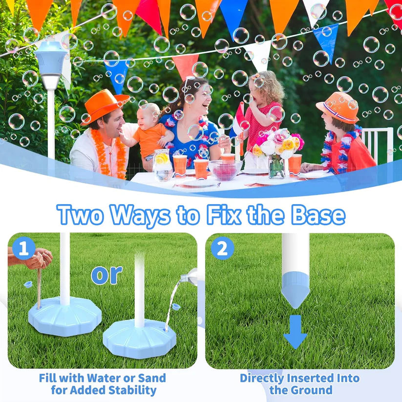 Kids Automatic Bubble Machine with Lights & Music