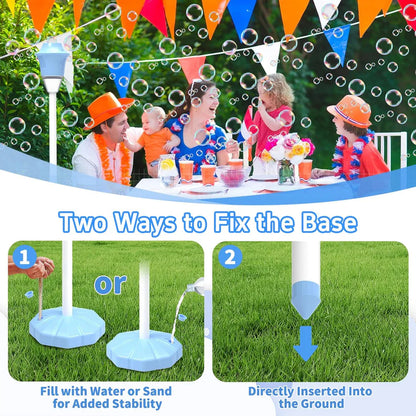 Kids Automatic Bubble Machine with Lights & Music